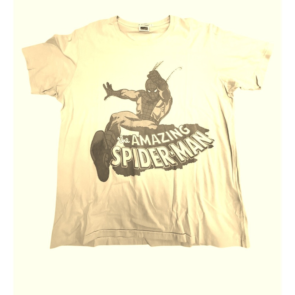 Marvel‎ Comics Spider-Man t-shirt Men's size XL yellow
